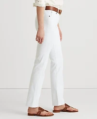 Lauren Ralph Petite Mid-Rise Straight Jean, & Short Lengths