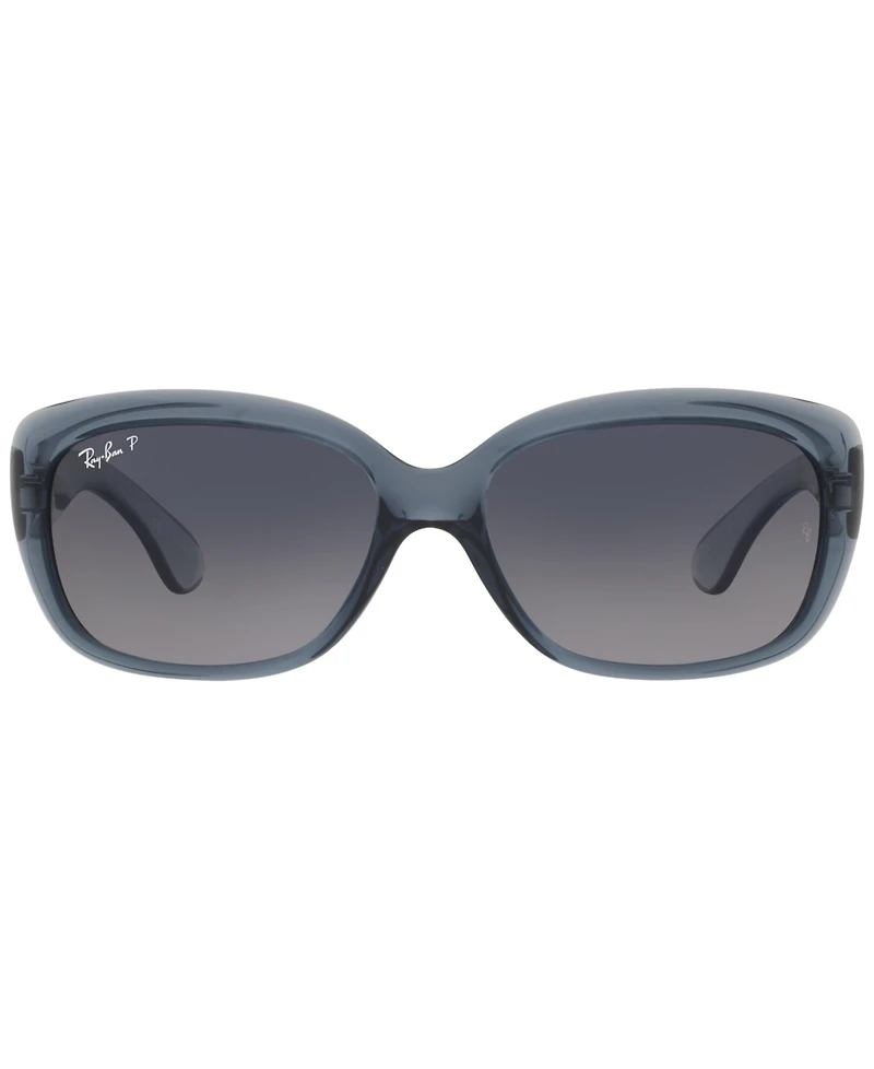 Ray-Ban Women's Polarized Sunglasses, RB4101 Jackie Ohh 58
