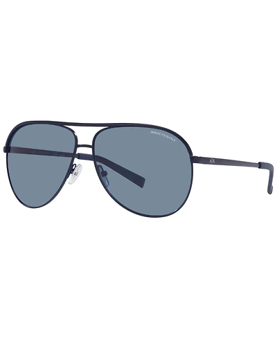 A|X Armani Exchange Unisex Polarized Sunglasses, AX2002 61
