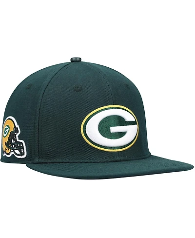 Men's Pro Standard Green Green Bay Packers Logo Ii Snapback Hat