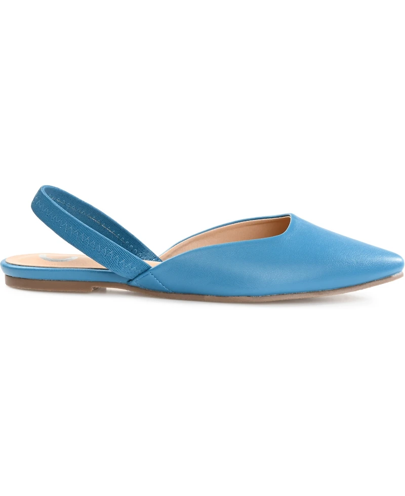 Journee Collection Women's Mallorca Slingback Flats