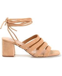 Journee Collection Women's Sevyn Tie-Up Sandals