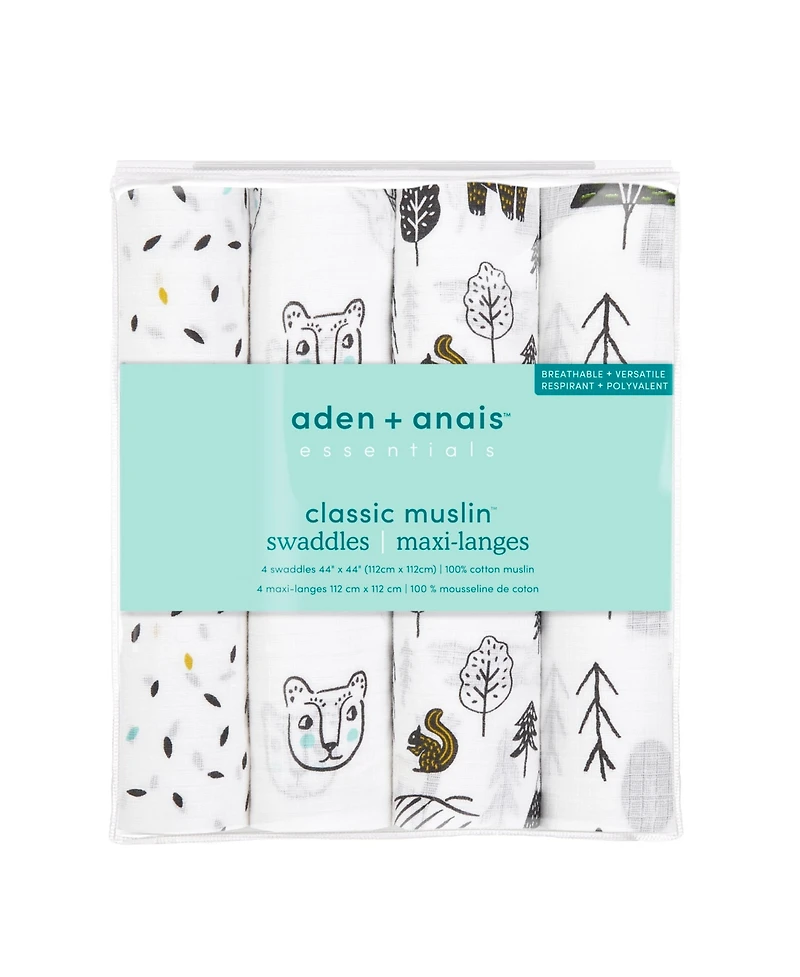 aden by aden + anais Baby Boys or Baby Girls Swaddle Blankets