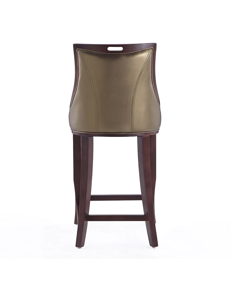 Manhattan Comfort Emperor Leatherette Upholstered Barstool
