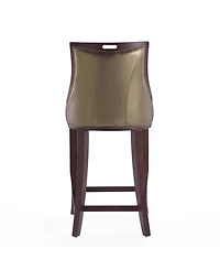 Manhattan Comfort Emperor Leatherette Upholstered Barstool