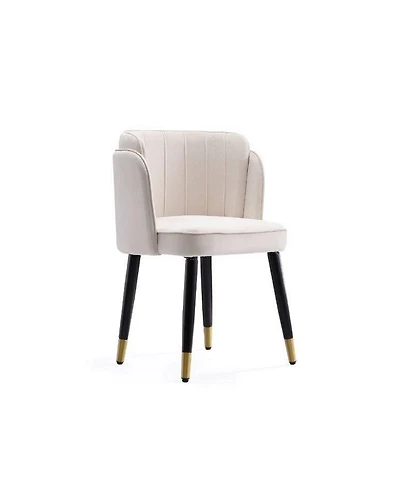 Manhattan Comfort Zephyr Velvet Upholstered Dining Chair