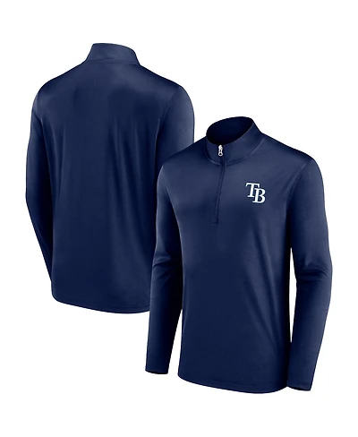 Men's Fanatics Navy Tampa Bay Rays Underdog Mindset Quarter-Zip Jacket