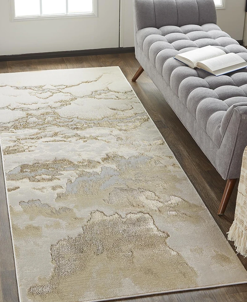 Feizy Aura R3727 2'10" x 7'10" Runner Area Rug
