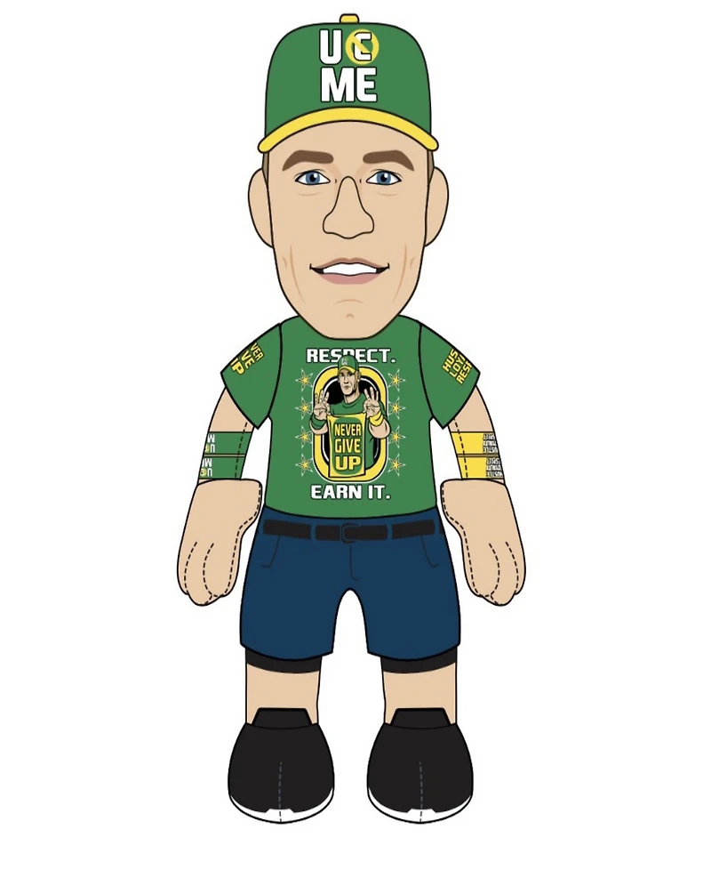 Bleacher Creatures Wwe John Cena Plush Figure - A Wrestling Legend for Play or Display