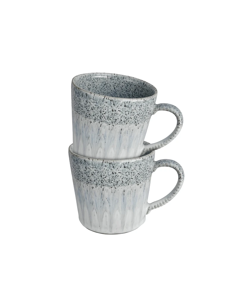 Denby Studio Grey Accent Mugs, Set of 2