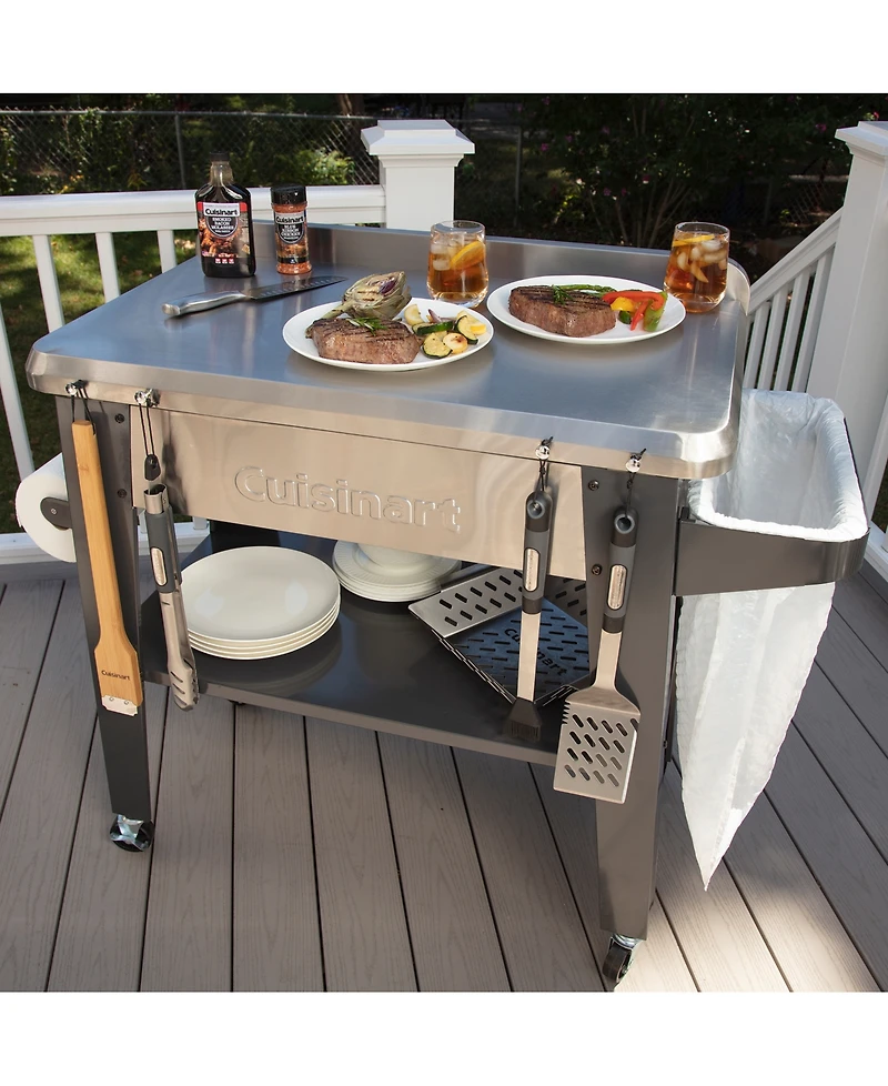Cuisinart Outdoor Stainless Steel Grill Prep Table