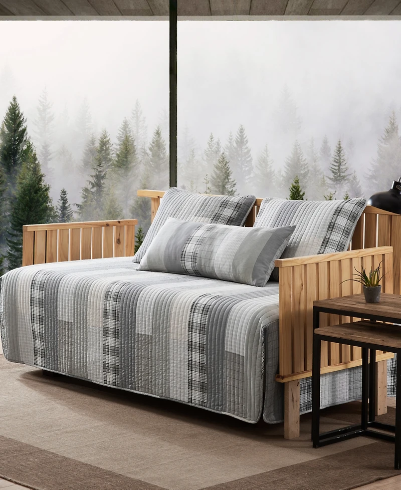 Eddie Bauer Fairview Cotton 4 Piece Quilt Set, Daybed