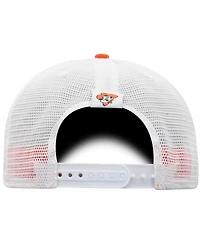Men's Top of the World Orange, White Oklahoma State Cowboys Trucker Snapback Hat