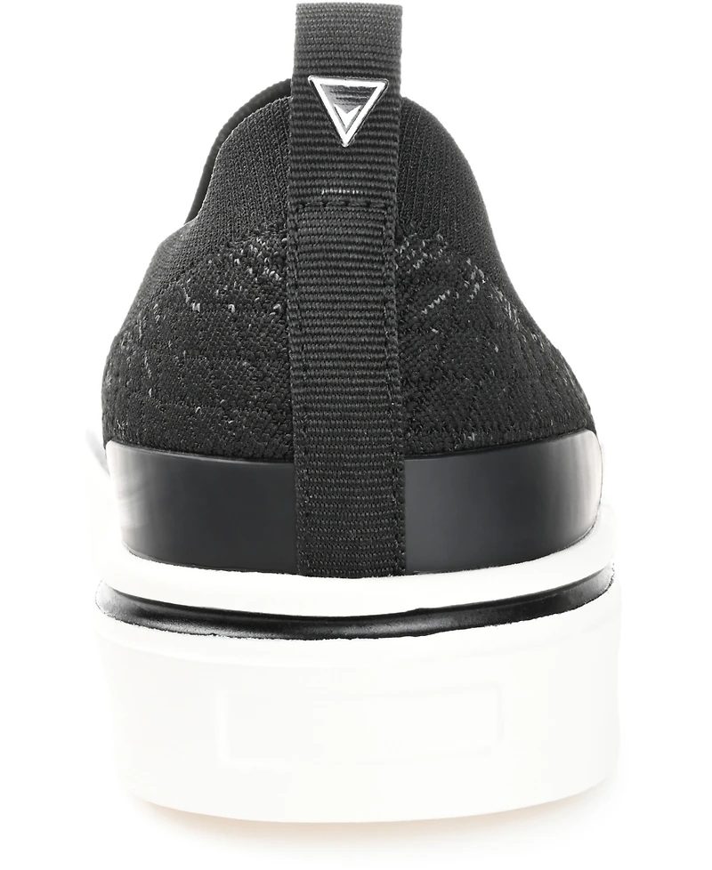 Vance Co. Men's Hamlin Casual Knit Slip-on Sneakers