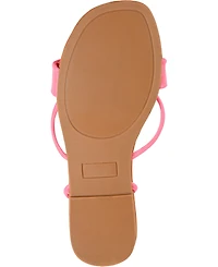 Journee Collection Women's Jiyrie Tie-Up Sandal