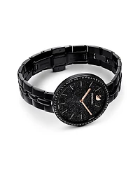 Swarovski Cosmopolitan Black Metal Bracelet Watch, 31.75 mm