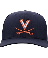 Men's Top of The World Navy Virginia Cavaliers Reflex Logo Flex Hat