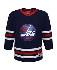 Big Boys Navy Winnipeg Jets 2021/22 Alternate Premier Jersey