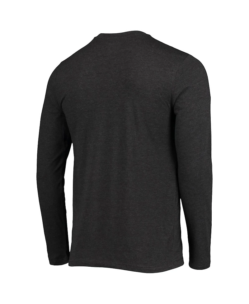 Men's Concepts Sport Crimson, Heathered Charcoal Alabama Crimson Tide Meter Long Sleeve T-shirt and Pants Sleep Set