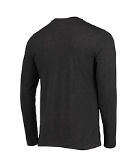 Men's Concepts Sport Crimson, Heathered Charcoal Alabama Crimson Tide Meter Long Sleeve T-shirt and Pants Sleep Set
