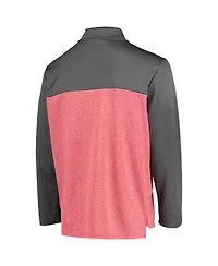 Men's Champion Crimson Oklahoma Sooners Gameday Quarter-Zip Jacket