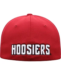 Men's Top of The World Crimson Indiana Hoosiers Reflex Logo Flex Hat
