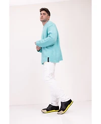 Ron Tomson Men's Modern Oversized Bold Sweater