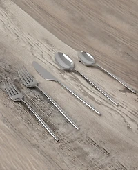Cambridge Silversmiths Gaze Mirror 20-Piece Flatware Set, Service for 4