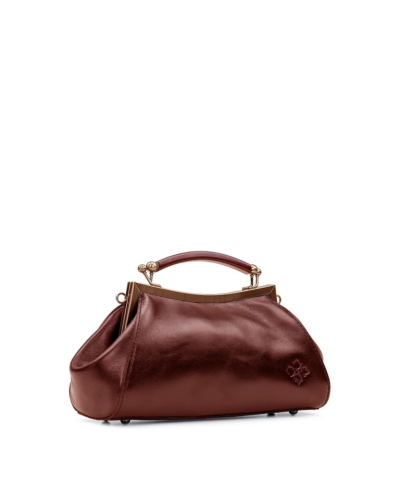 Patricia Nash Kelmscott Small Leather Frame Bag