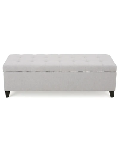 Mission Storage Ottoman