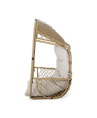 Greystone Outdoor and Indoor Wicker Hanging Chair