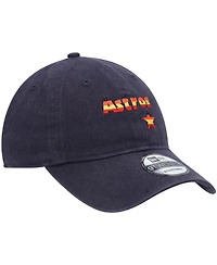 Men's New Era Navy Houston Astros Fashion Core Classic 9TWENTY Adjustable Hat