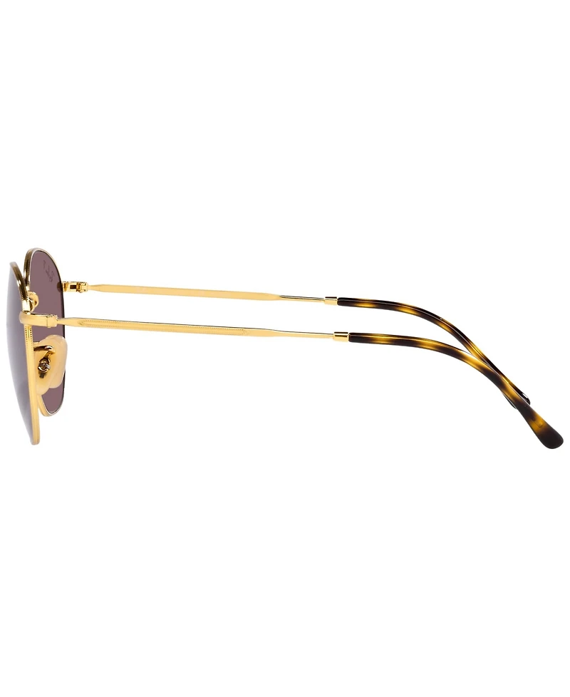 Ray-Ban Unisex Polarized Low Bridge Fit Sunglasses, Rob 56