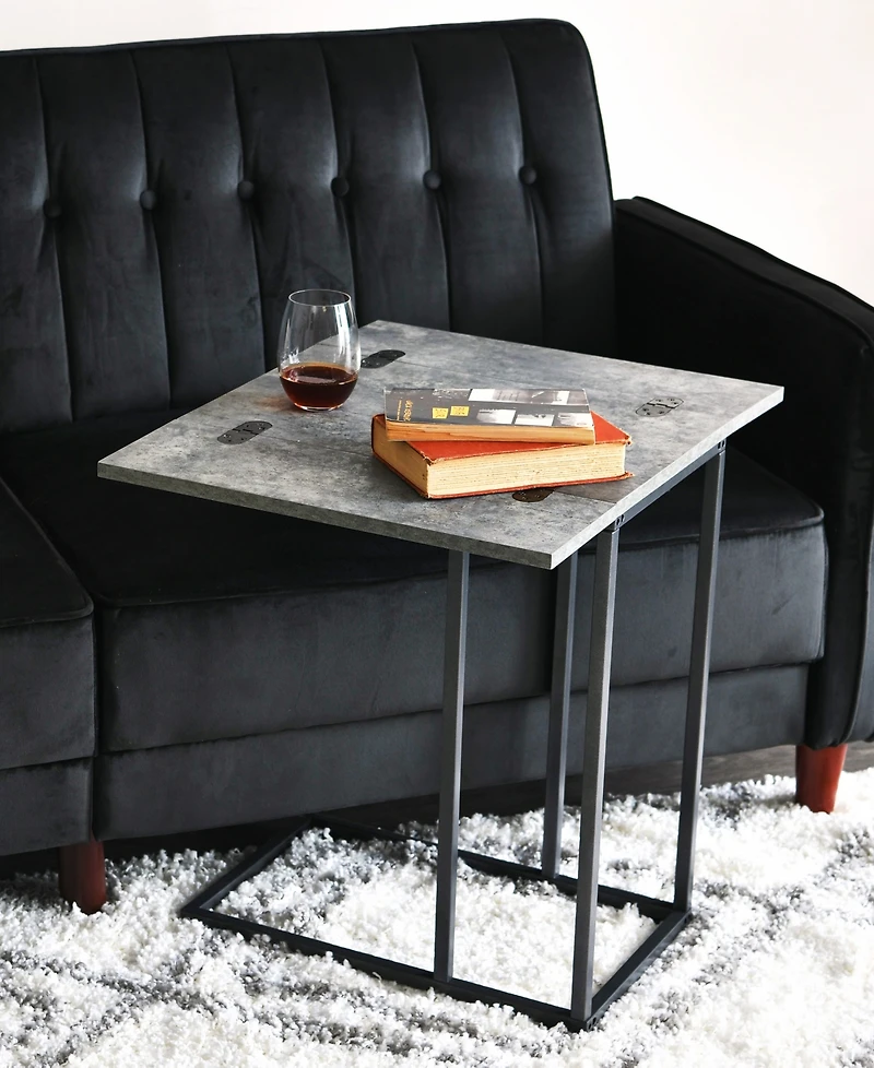 C Table with Fold Out Sides