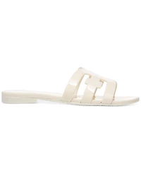 Sam Edelman Women's Bay Logo Emblem Jelly Slide Sandals