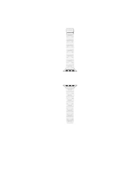 Fossil White Ceramic Band for Apple Watch, 38 40, 41mm