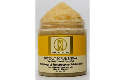 Omm Collection Oat & Honey Bath Salt & Scrub