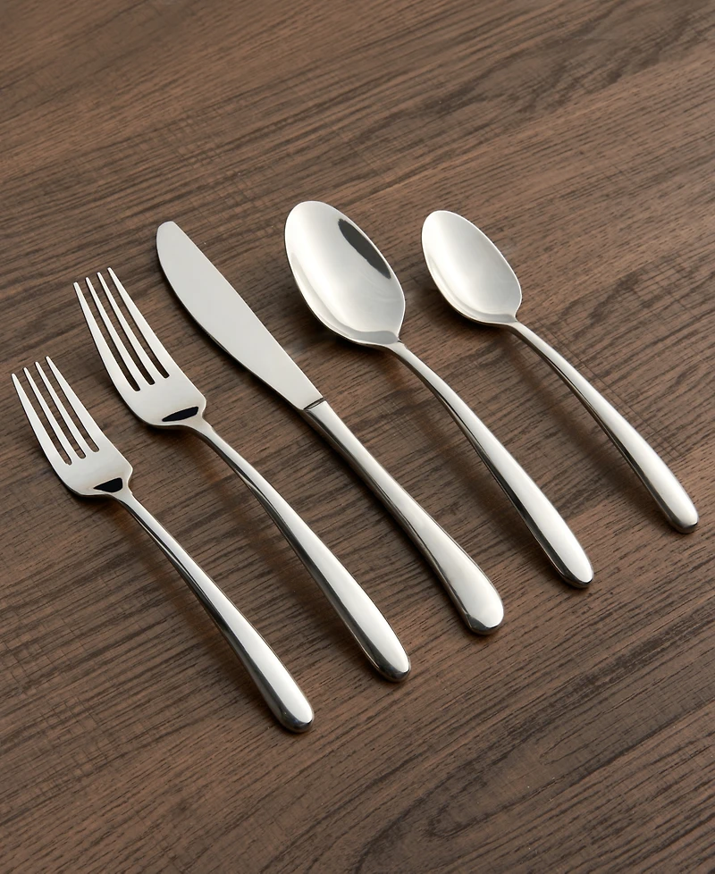 Cambridge Silversmiths Jude Mirror -Piece Flatware Set