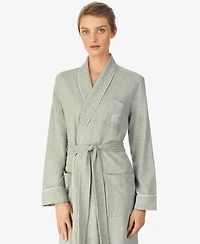 Lauren Ralph Quilted Shawl Collar Short Robe