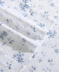 Closeout! Laura Ashley 300 Thread Count Cotton Sateen -Pc. Sheet Set