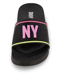 Dkny Little Girls Pool Slide Sandal