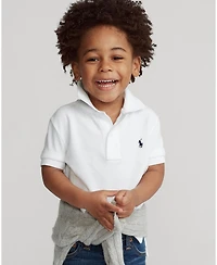 Polo Ralph Lauren Toddler and Little Boys Cotton Mesh Shirt