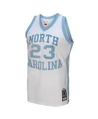 Men's Mitchell & Ness Michael Jordan White North Carolina Tar Heels 1983/84 Authentic Retired Player Jersey