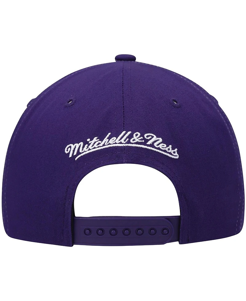 Men's Mitchell & Ness Purple Phoenix Suns Hardwood Classics Retro Bolt Deadstock Snapback Hat