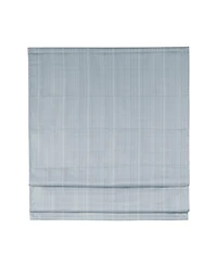 Madison Park Basketweave Room Darkening Cordless Roman Shade, Single Panel for Bedroom, Thermal Insulated Window Blind Treatment for Living Room, Widt