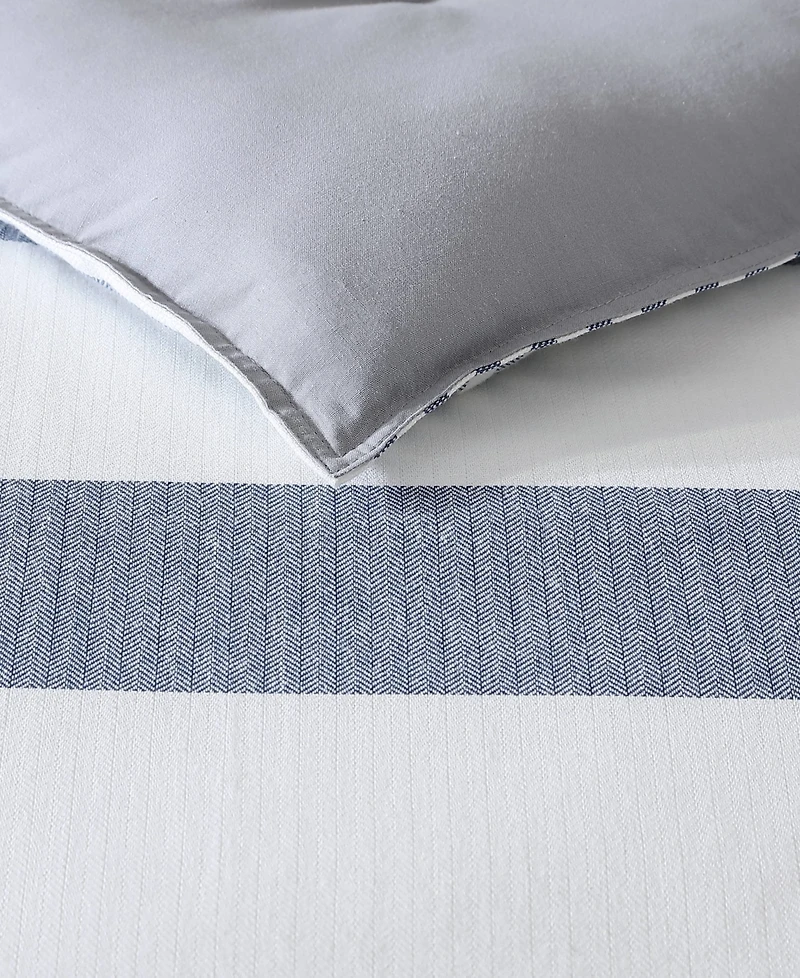 Nautica Fairwater Reversible 2-Pc. Duvet Cover Set, Twin