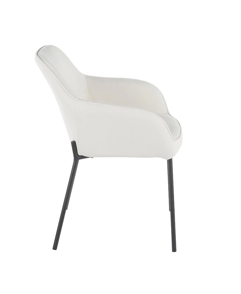 Lumisource Daniella Contemporary Dining Chair, 2 Piece Set
