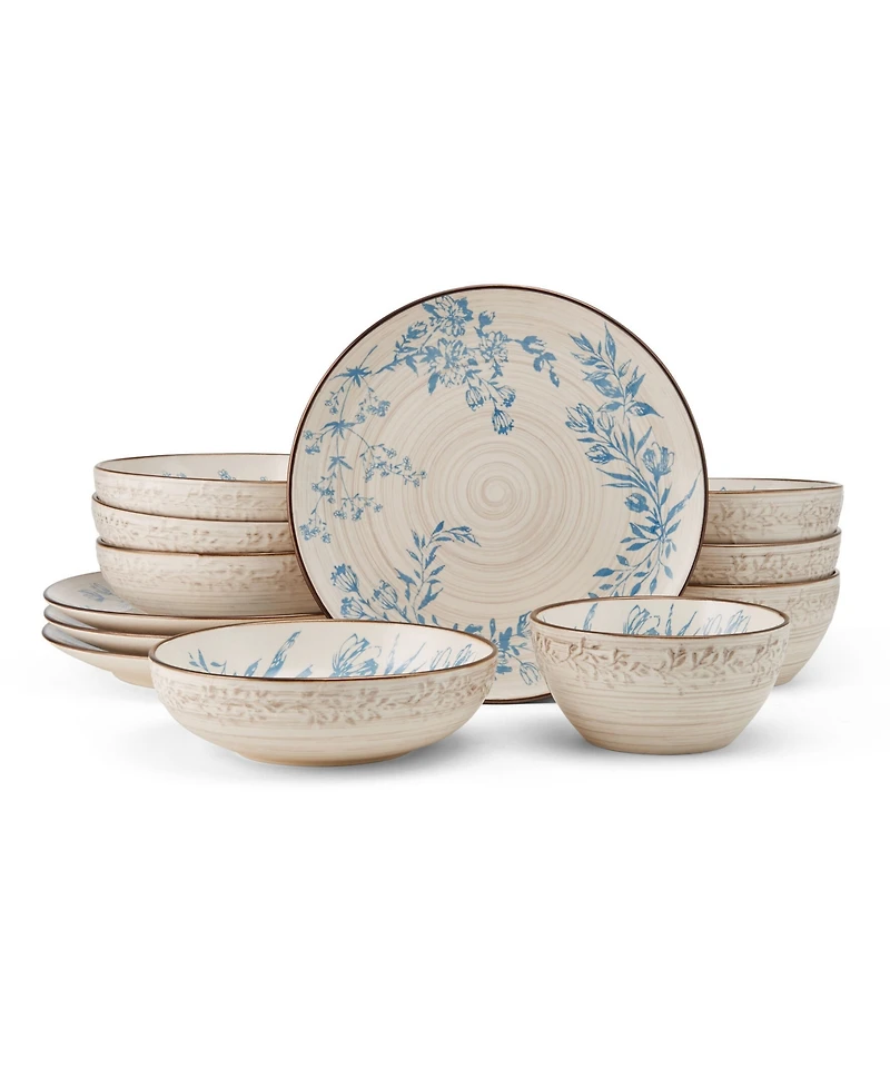 Pfaltzgraff Bella 12 Pc. Dinnerware Set, Service for 4