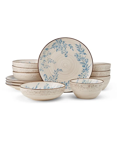Pfaltzgraff Bella 12 Pc. Dinnerware Set, Service for 4