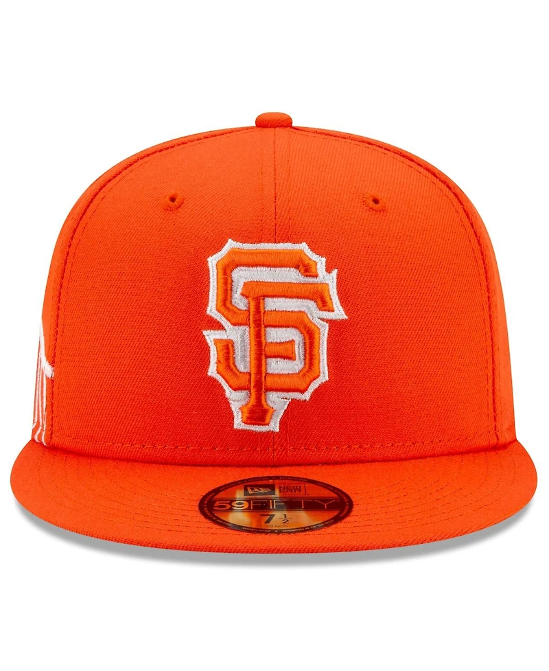 Men's New Era Orange San Francisco Giants City Connect 59FIFTY Fitted Hat